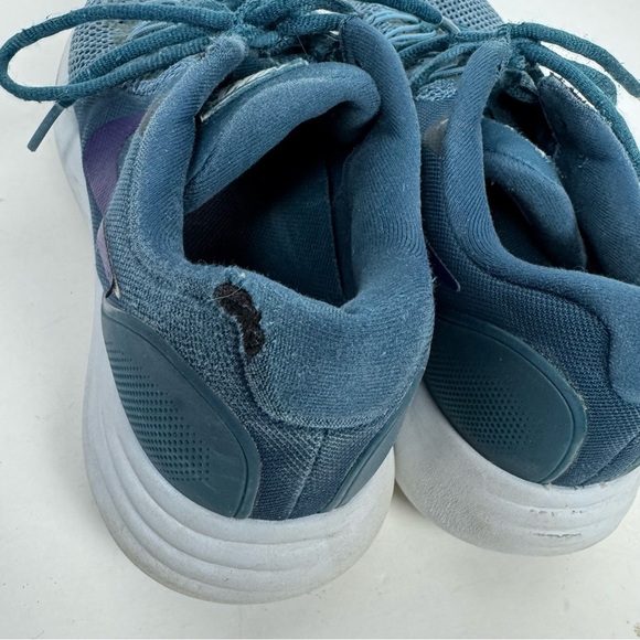 Nike Lunar Apparent Shoes Teal Blue Athletic Running Shoes - Picture 6 of 9